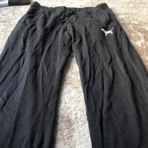 Victoria secret pink black pants